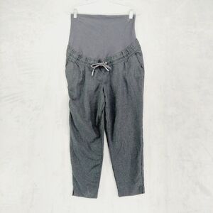 H&M Black Maternity Lounge  with Drawstring Comfy Pants P6109